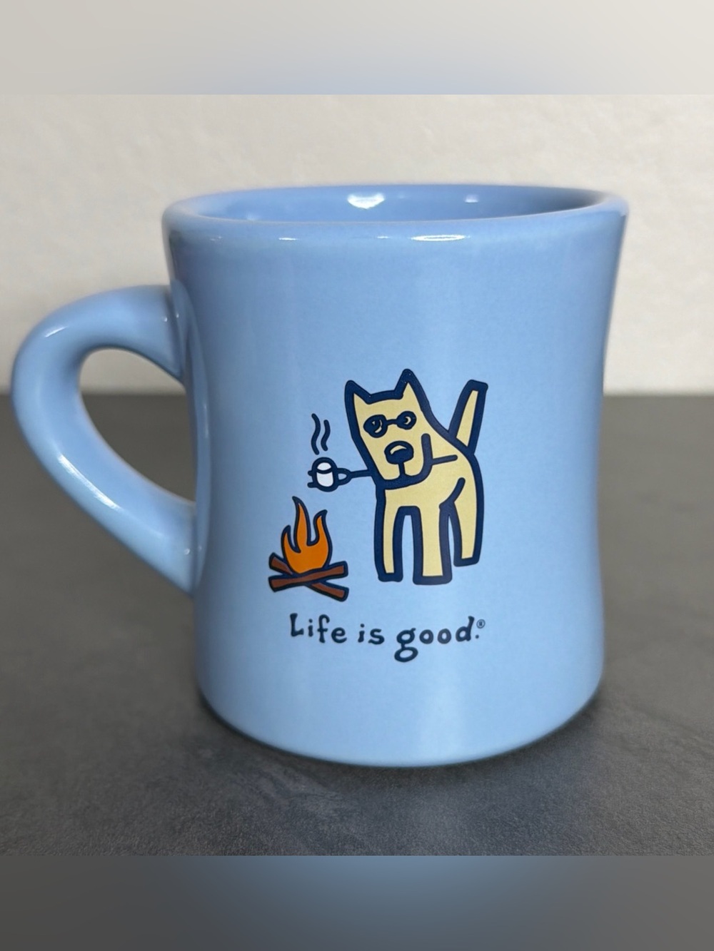 Life is Good Dog Camp Do What You Like. Like What You Do Ceramic Coffee Mug Cup